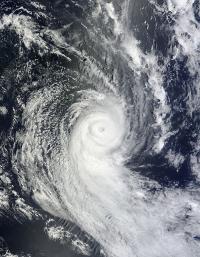 MODIS Image of Ian