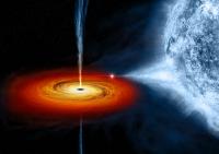 Artist's Illustration of Cygnus X-1