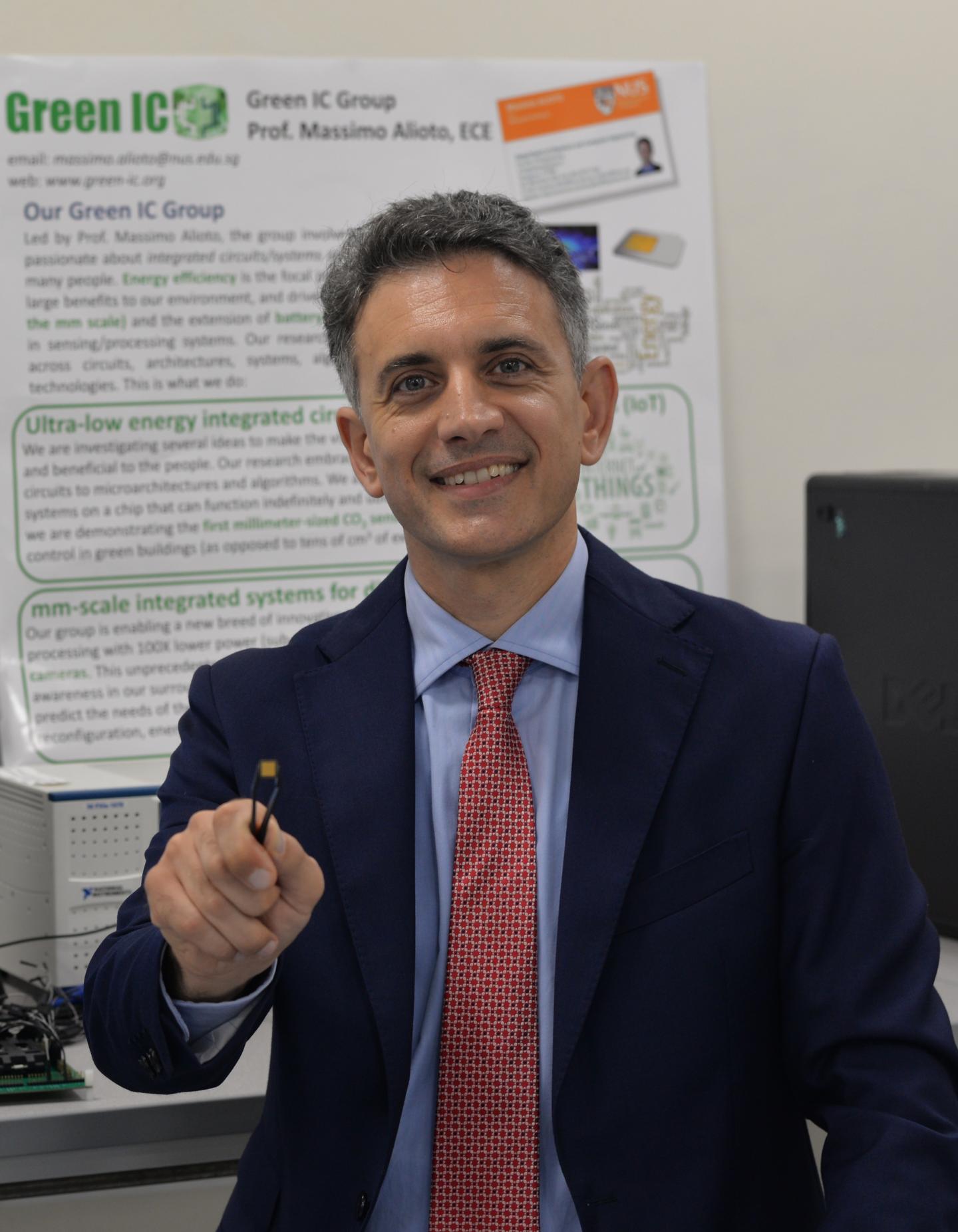 NUS Engineers Invent Tiny Vision Processing Chip for Ultra-Small Smart Vision Systems