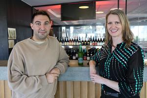 Flinders researchers Stefano Zaccagnini and Professor Jacqueline Bowden