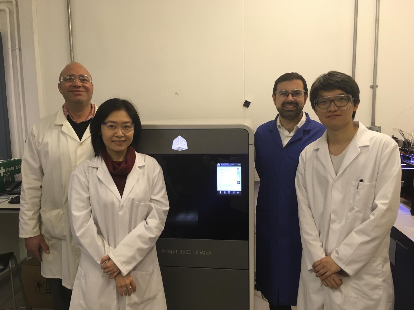 Dr Darrell Patterson and team, University of Bath