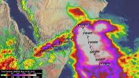 Image of Rainfall from Mekunu and Sagar