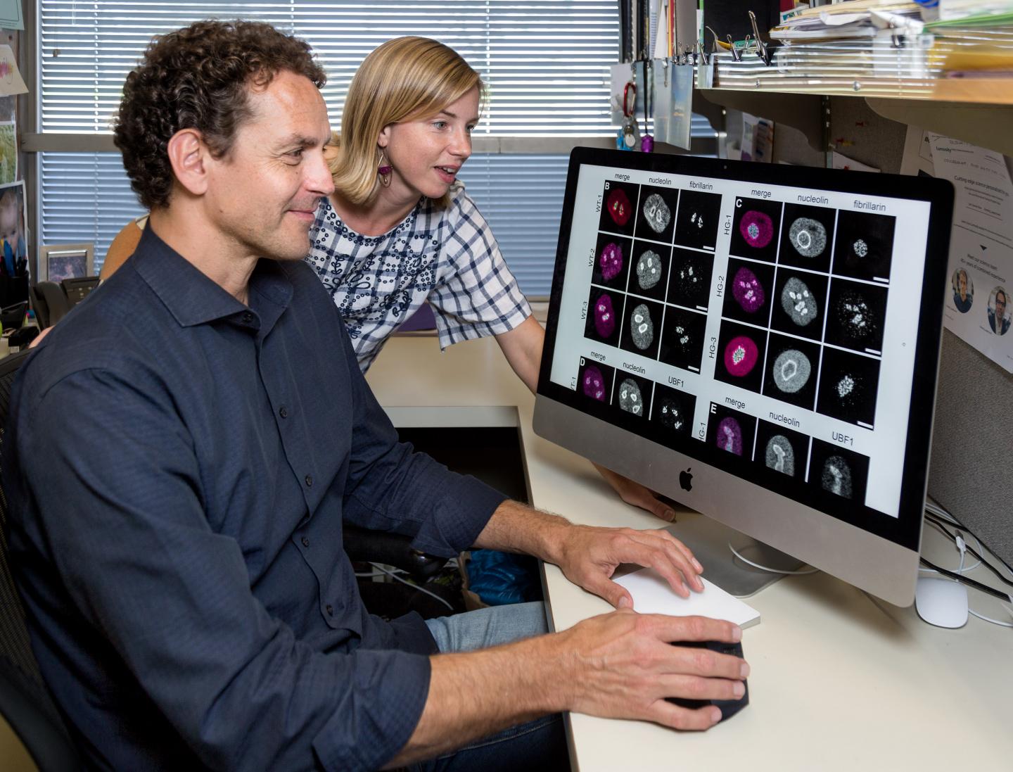 Martin Hetzer and Abigail Buchwalter, Salk Institute 