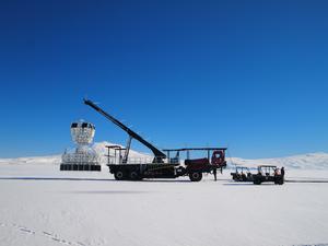 ANITA experiment on the ice