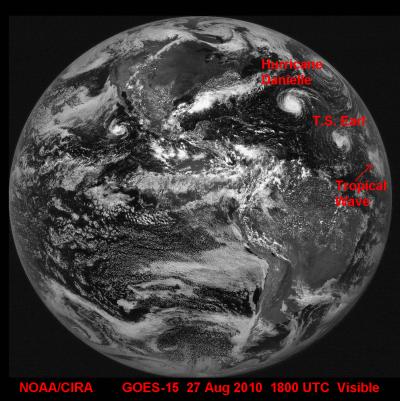 GOES-15 Image of Earth
