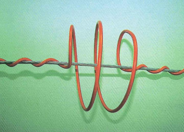 Orange PVC Spiral