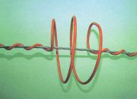 Orange PVC Spiral