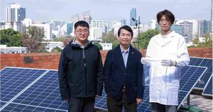 PolyU develops hydrogel coating for solar panels, boosting power generation efficiency towards urban carbon neutrality