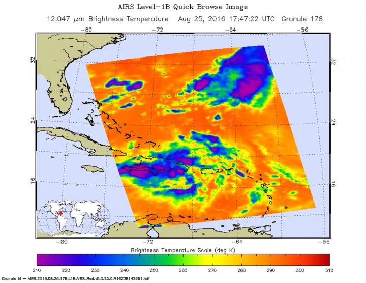 Aqua Image of 99L