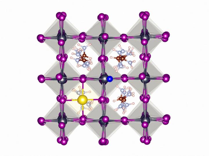Fluoride (NaF) Containing Metal Halide Perovskite (FAPbI3)