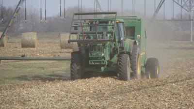 Corn Stover Harvest
