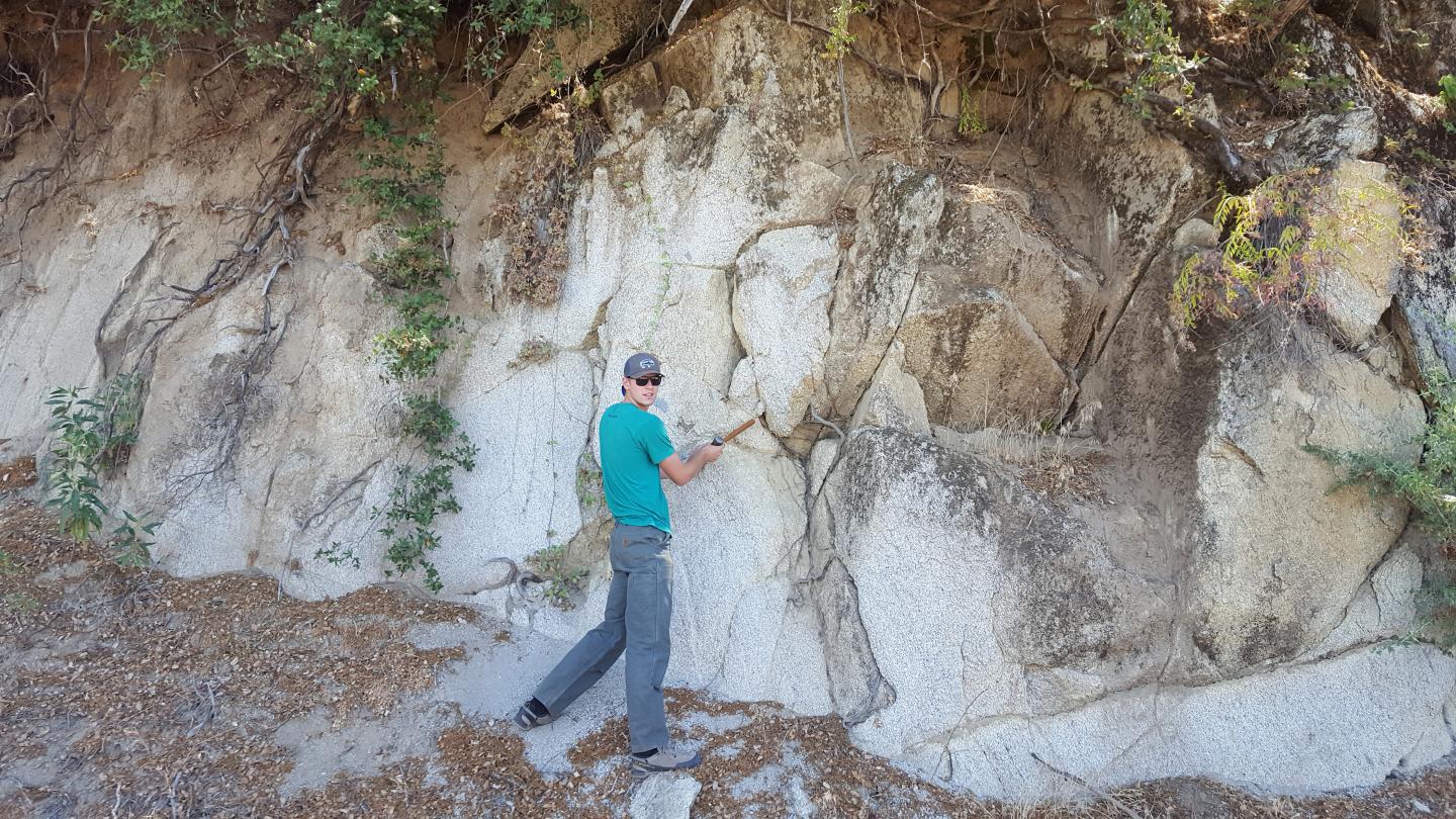 Physical Weathering Contributes to Underground Water Retention in Porous Sierra Nevada Rocks (3 of 4)