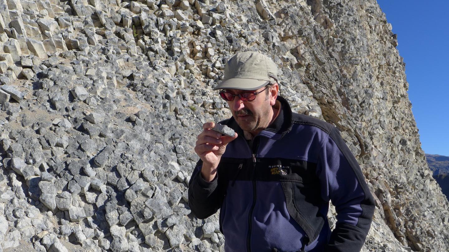Brad Singer at Laguna del Maule