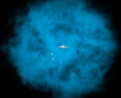 NASA's Chandra Shows Milky Way Is Surrounded by Halo of Hot Gas
