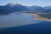 Glacier River Plume