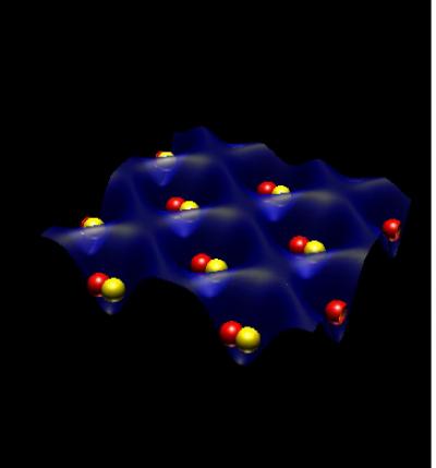 Thousands of Atoms Swap 'Spins' with Partners in Quantum Square Dance