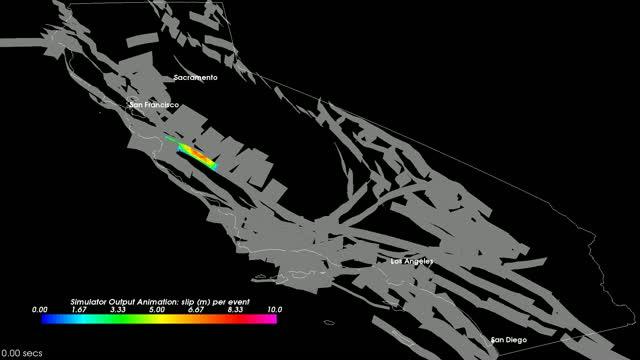 CA Earthquake Simulation