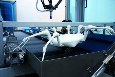 High-Tech Spider for Hazardous Missions