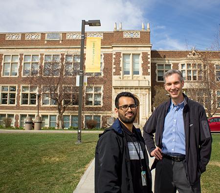 Fahad Algarni and Doug Gross