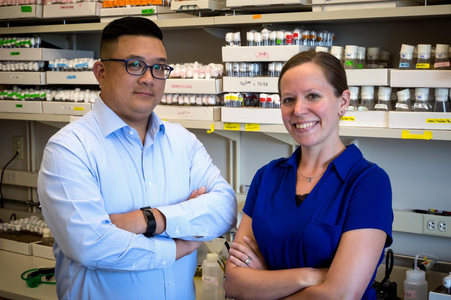 Clement Chow and Rebecca Palu