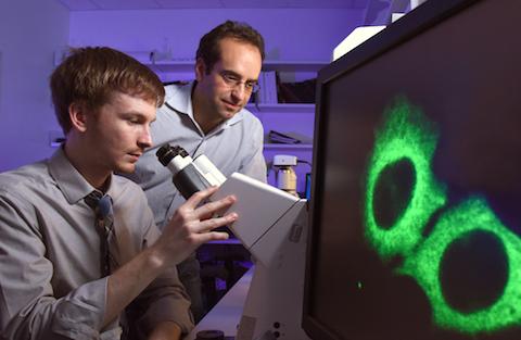 Ryan Golden and Dr. Joshua Mendell