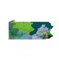 Current Map of Pennsylvania Congressional Districts