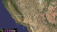 IMERG Animated GIF of Rainfall Over Sacramento Valley
