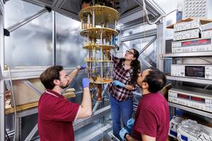 graduate students on dark matter search