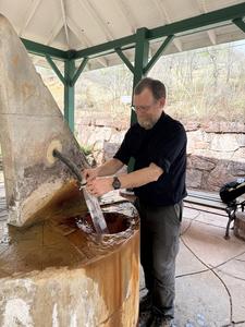 James Henriksen samples spring