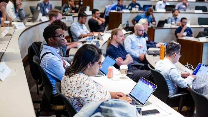 ATPESC attendees in a lecture