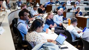 ATPESC attendees in a lecture
