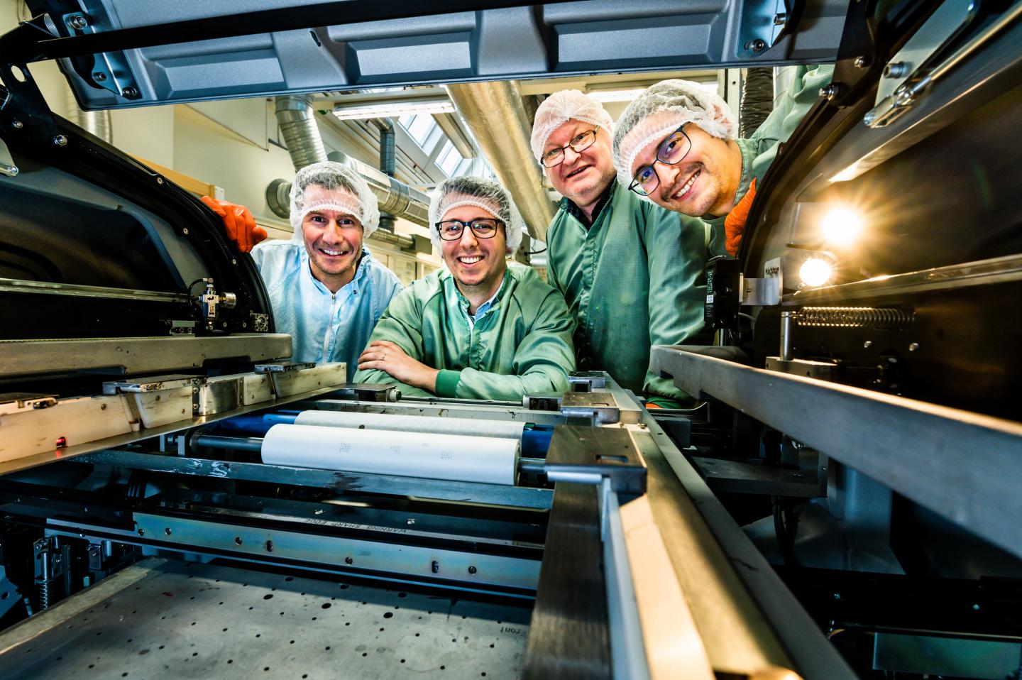 Printed large integretad circuits researchers