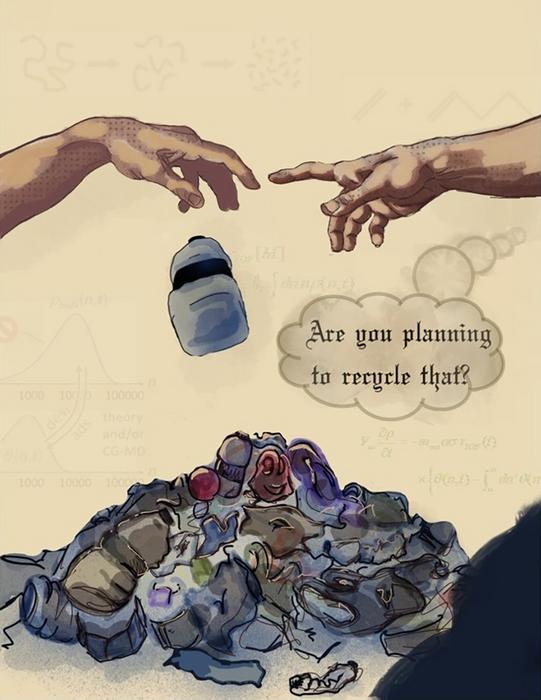 God wants Adam to recycle