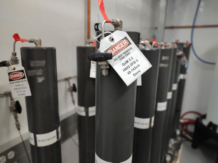 Pressure cores at The University of Texas at Austin