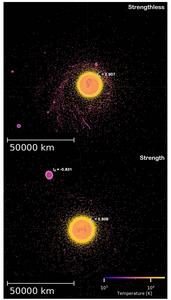 Moon-forming simulations