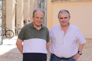 Tomás López and Antonio Menor, two of the researchers who participated in the study.