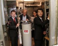 Researchers at UCSD and the SQUID Cryostat