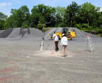 Cleaning the Fossil Forest Surface