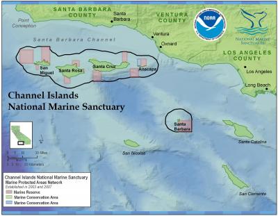 Channel Islands Off California