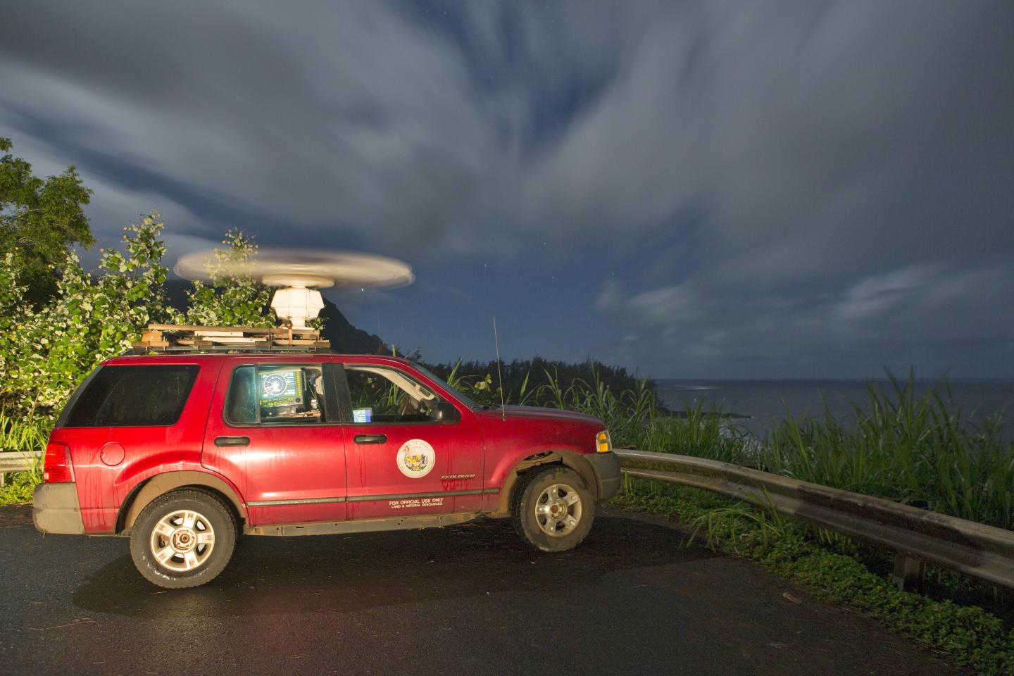 Radar Truck in Action