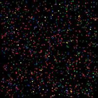 A Digitized Image of Interacting Nanoparticles on Lipid Nanotablet