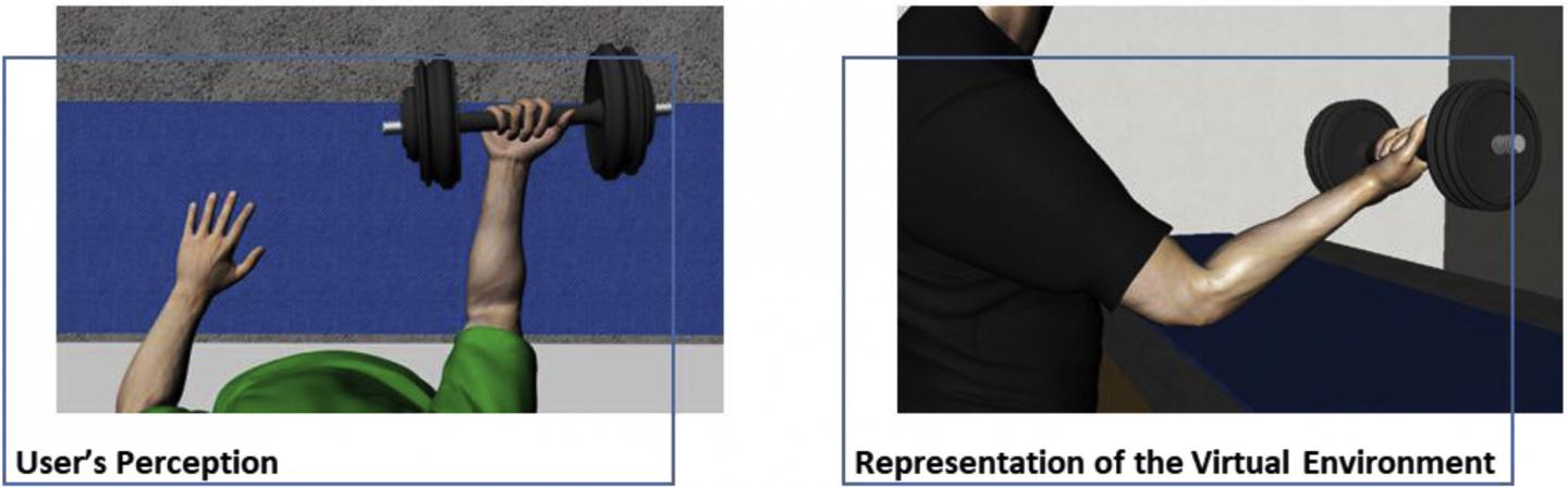 Visual of VR Exercise 