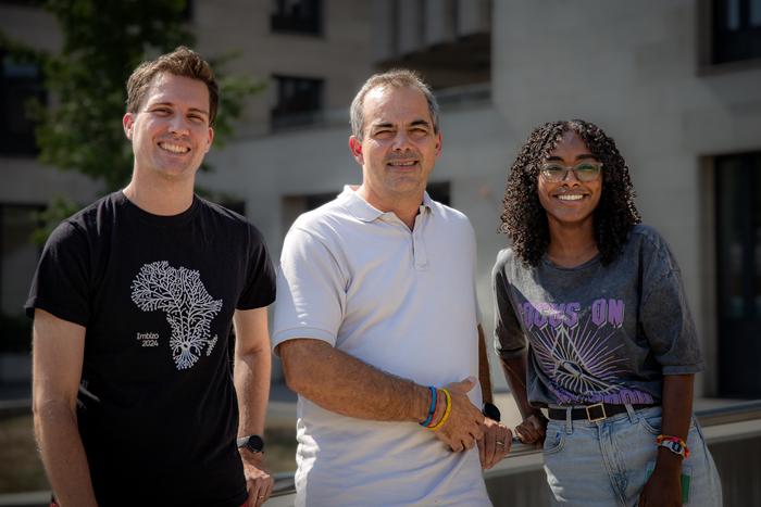 Christopher Currin, Tim Vogels & Hager Ali at ISTA.