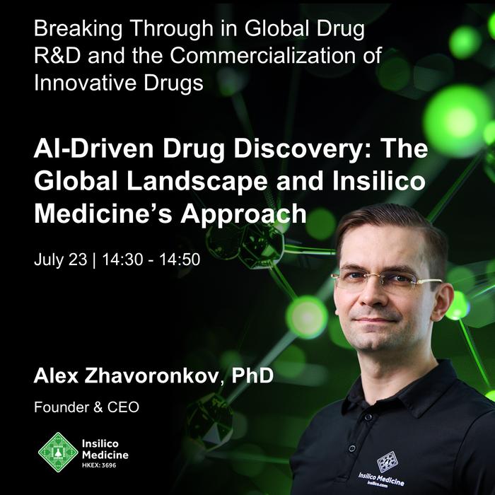 Le Dr Alex Zhavoronkov effectuera une analyse approfondie du parcours unique et différencié d'Insilico Medicine pour surmonter les goulots d'étranglement de l'industrie.