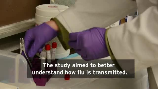 Flu May be Spread by Breathing