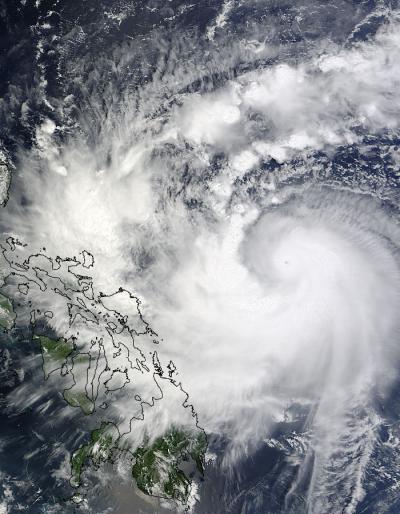 NASA MODIS Capture's Parma's Clouds