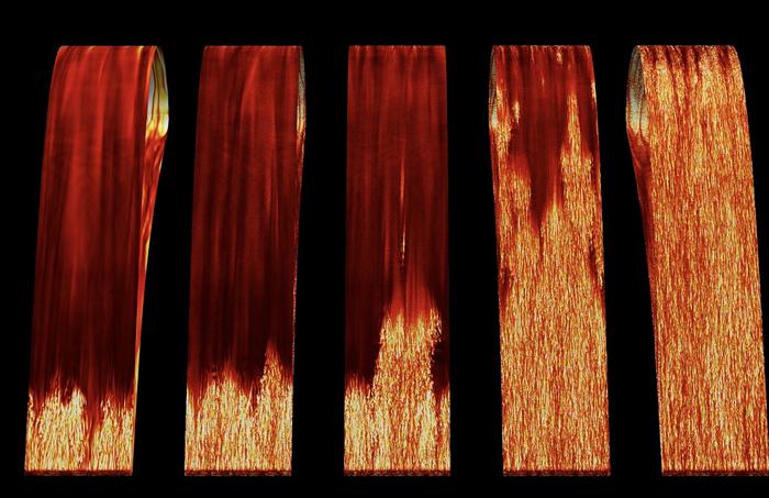 Turbine Blade Heat Flux