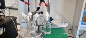 An electrolysis cell used for the generation of formate from glycerol