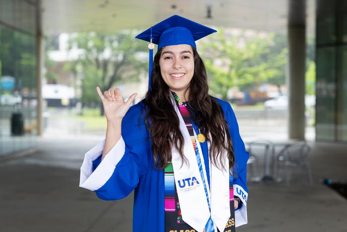UT Arlington graduate Ariana Moore