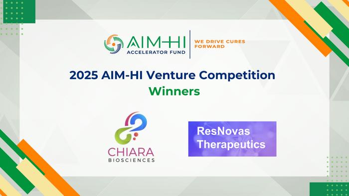2025 AIM-HI Venture Competition Winners